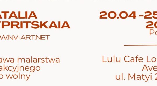 Zaproszenie na wystawę pt. „Abstrakcja Koloru”