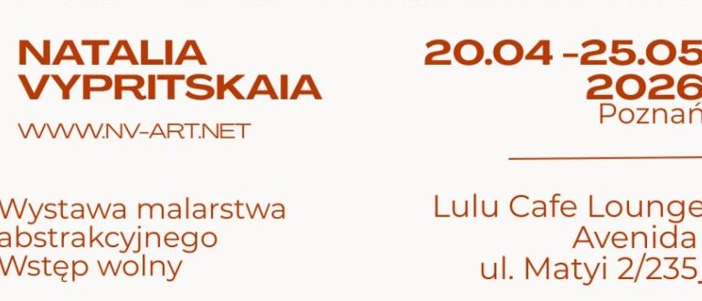 Zaproszenie na wystawę pt. „Abstrakcja Koloru”